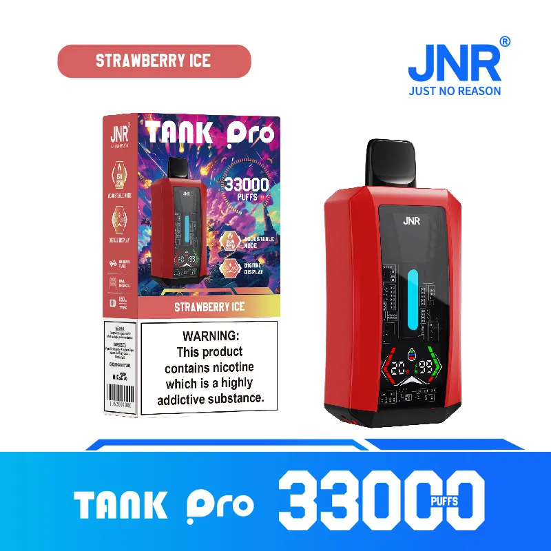 JNR Tank Pro 33K Vape With Digital Screen