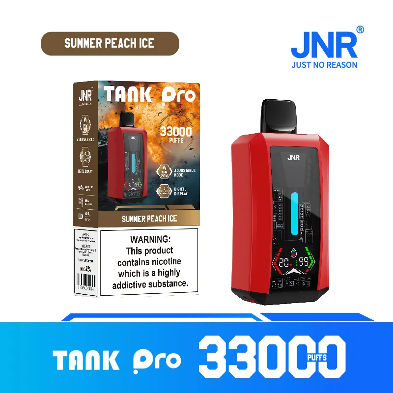 JNR Tank Pro 33K Vape With Digital Screen