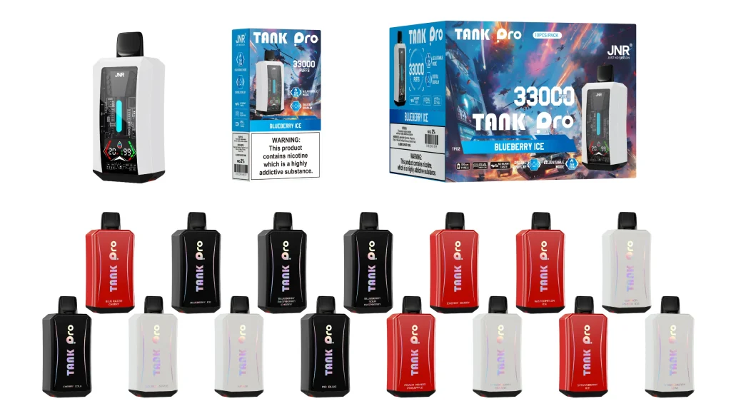 JNR Tank Pro 33K 2% Nicotine Disposable Vape