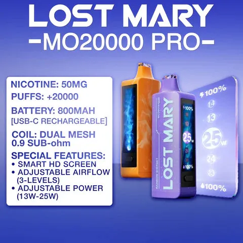 lost mary mo20000 pro disposable​