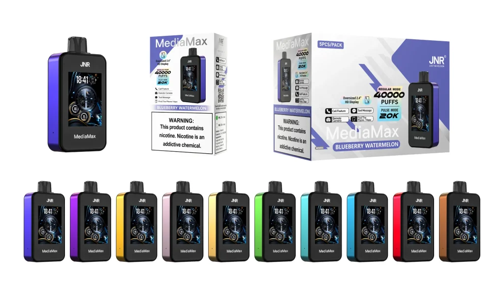 JNR Media Max Vape 40000 Puff