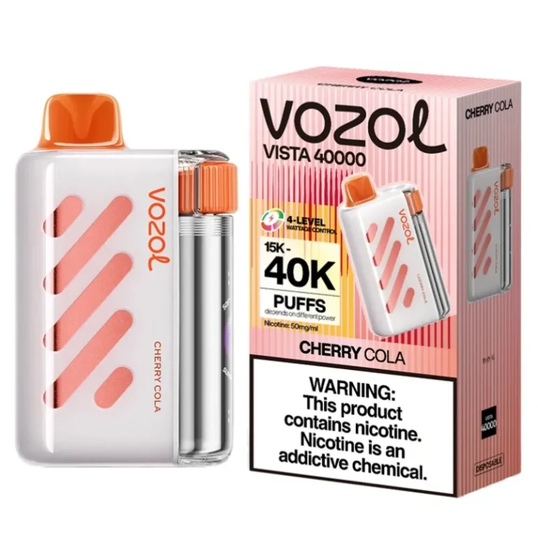 Vozol Vista 40k Adjustable Airflow Disposable E-cig Big Cloud Vape