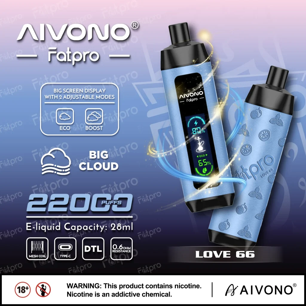 Aivono Vape AIM FATPRO 22000 PUFFS Disposable