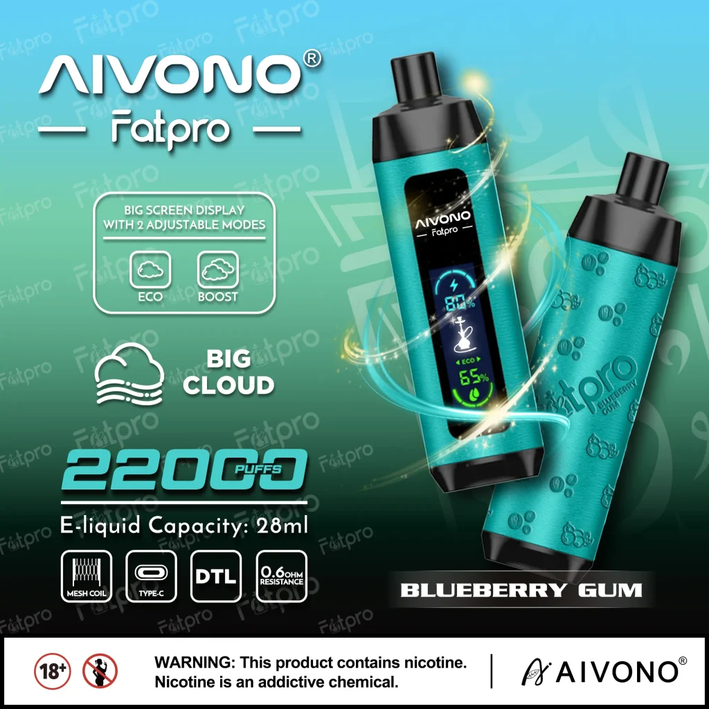 Aivono Vape AIM FATPRO 22000 PUFFS Disposable