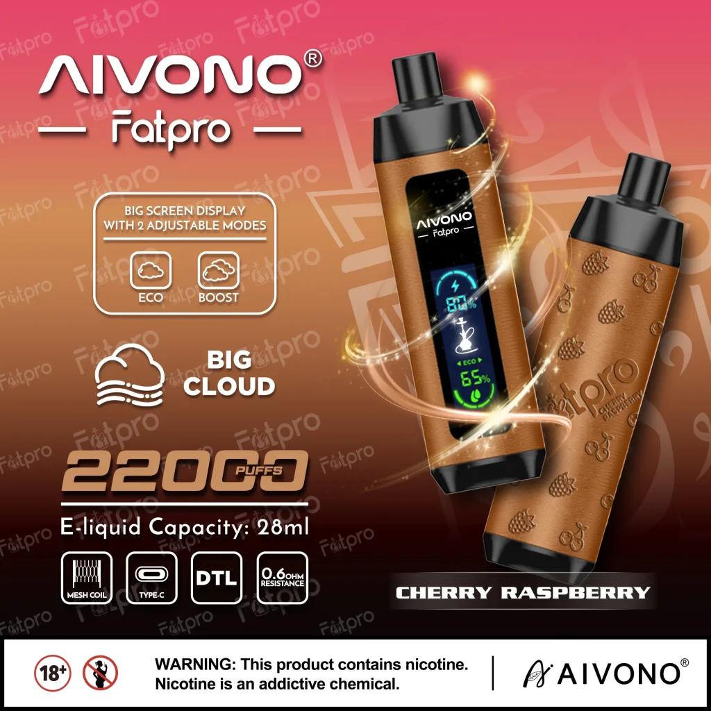 Aivono Vape AIM FATPRO 22000 PUFFS Disposable