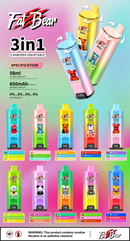 AIVONO AIM FATBEAR 80000 PUFFS