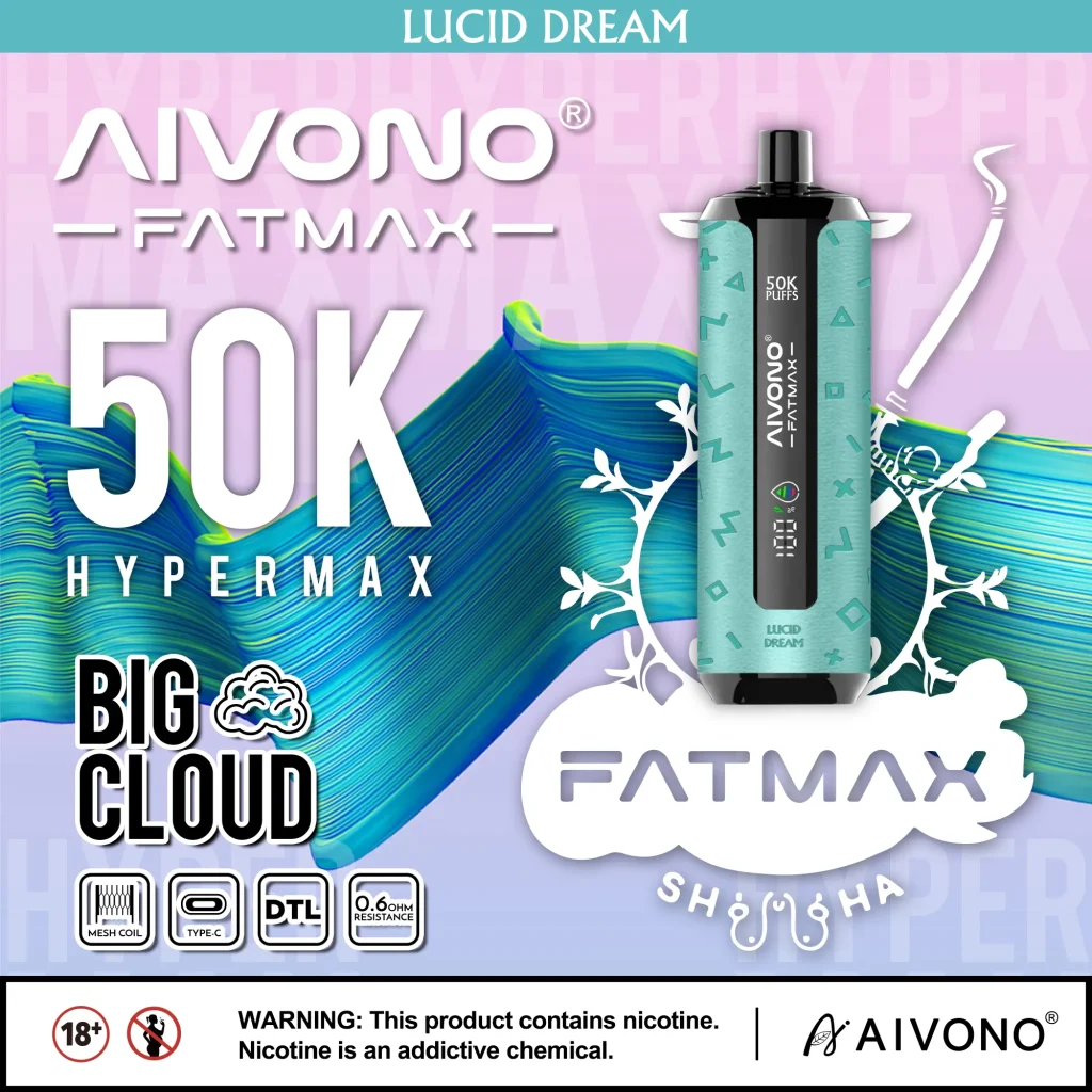 AIVONO FATMAX 50K Puffs vape disposable