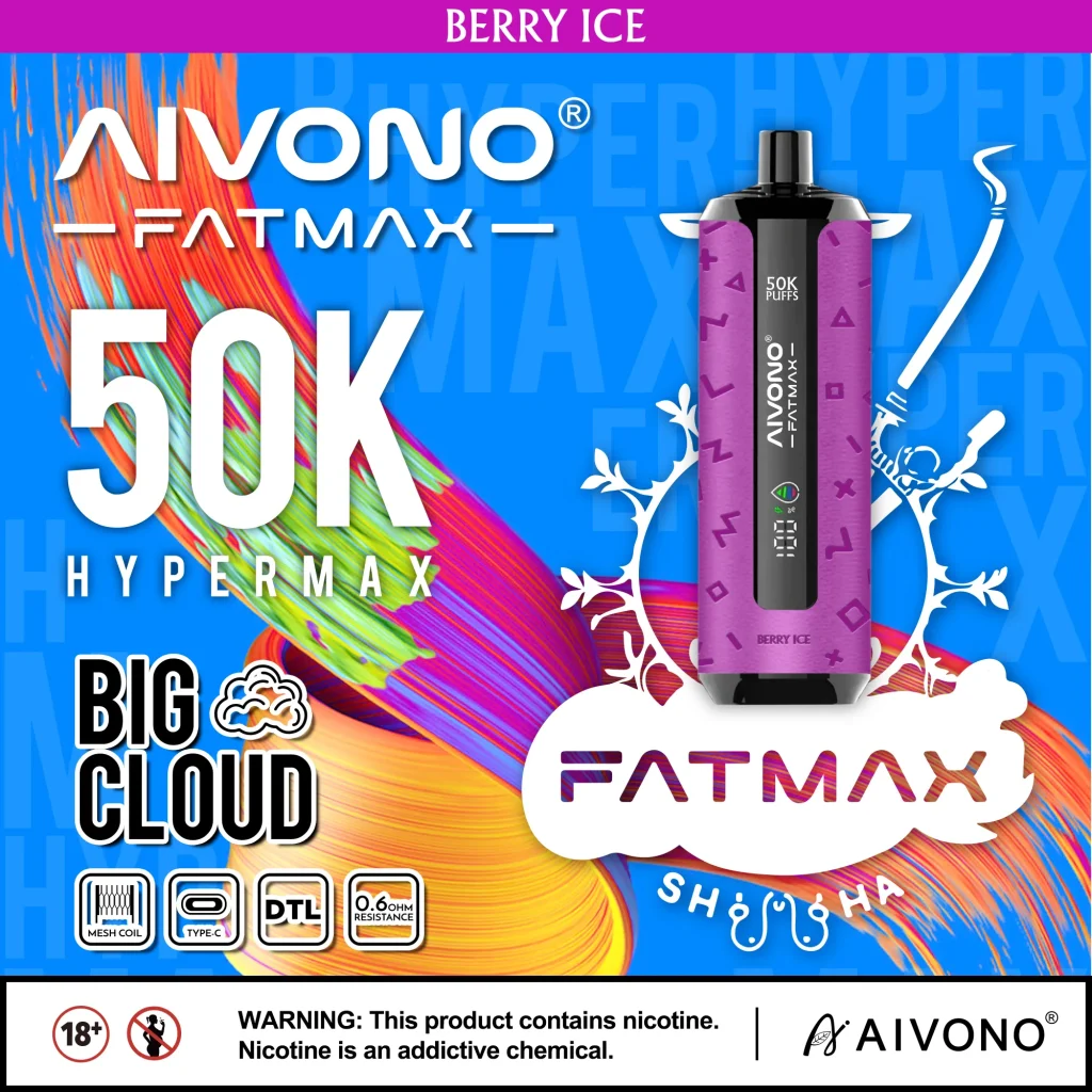 AIVONO FATMAX 50K Puffs vape disposable