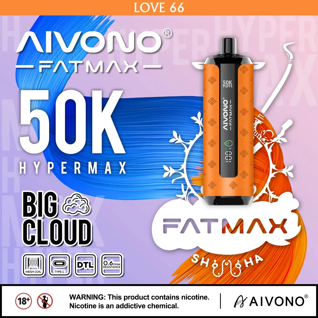 AIVONO FATMAX 50K Puffs vape disposable