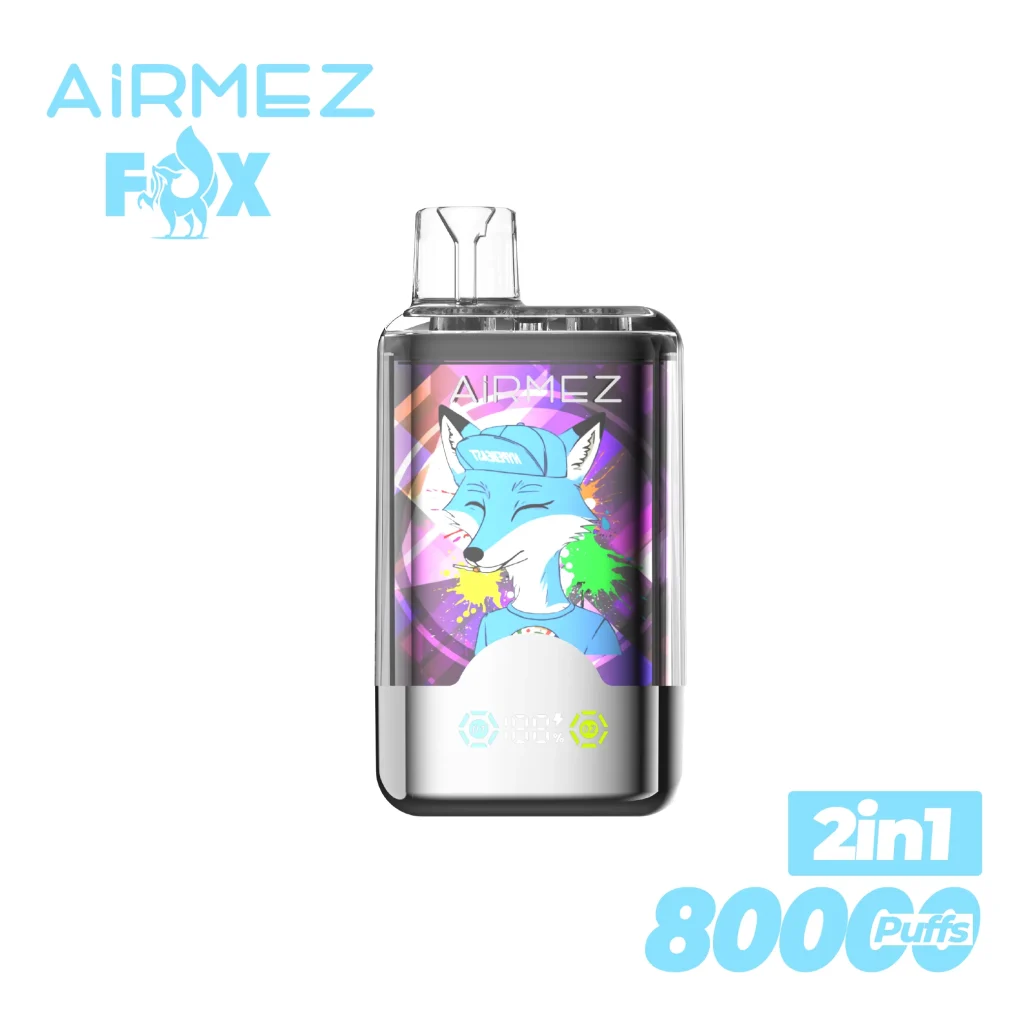Airmez fox 2 in 1 80K Puffs disposable vape