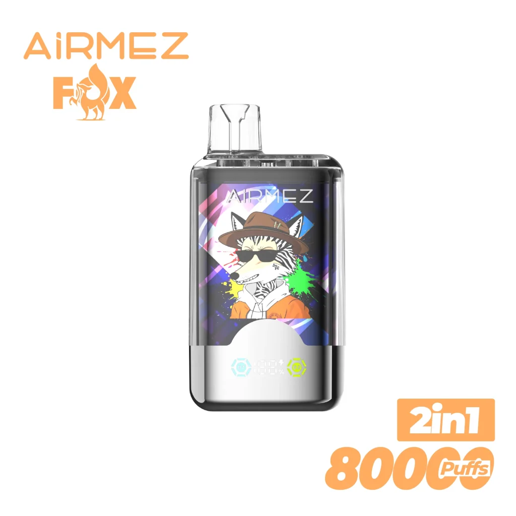 Airmez fox 2 in 1 80K Puffs disposable vape