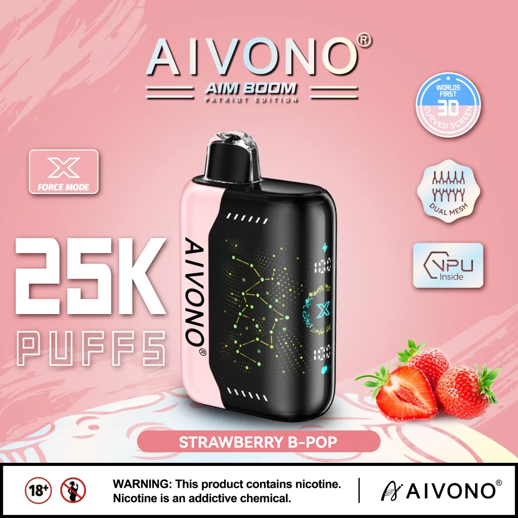 Aivono Aim Boom 25000 rechargeable disposable vape
