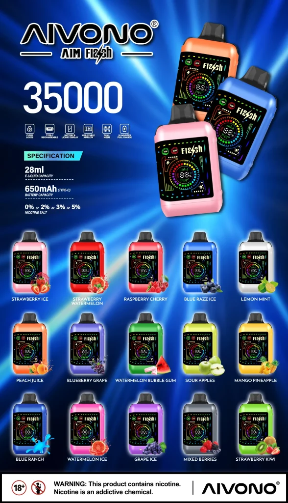 Aivono Aim Flash 35000 puffs vape