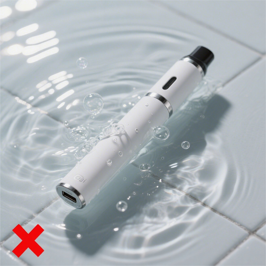 Improper cleaning of vape