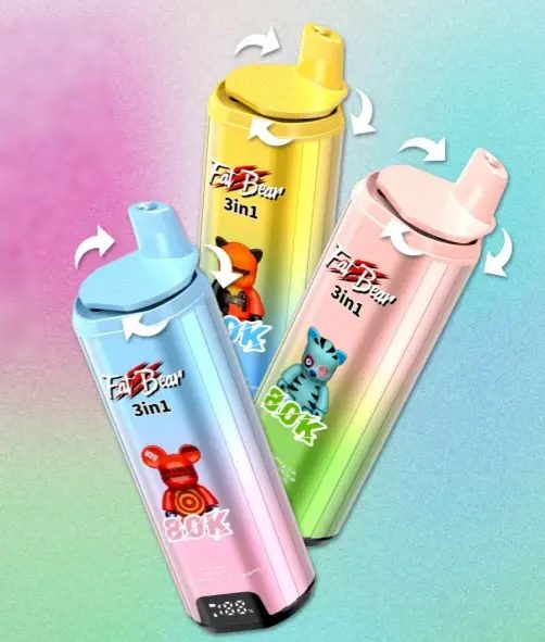 Rotate the nozzle to switch flavor vape