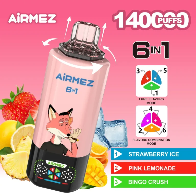 Airmez Fox 6 in 1 140000 Puff