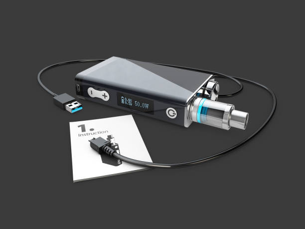Rechargeable vape with power display