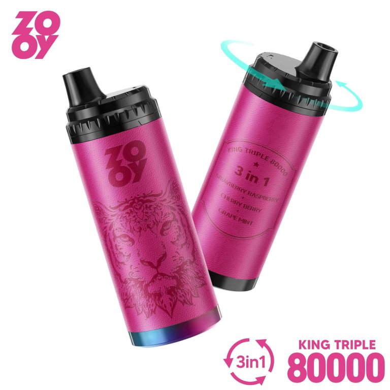 ZOOY King 3 in 1 80000 Puff Disposable Vape