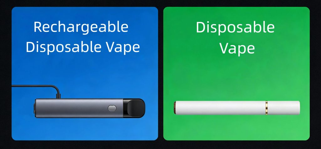 Rechargeable disposable vape VS Regular disposable vape