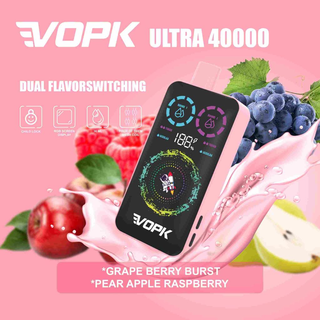 40K Dual Flavor Disposable Vape