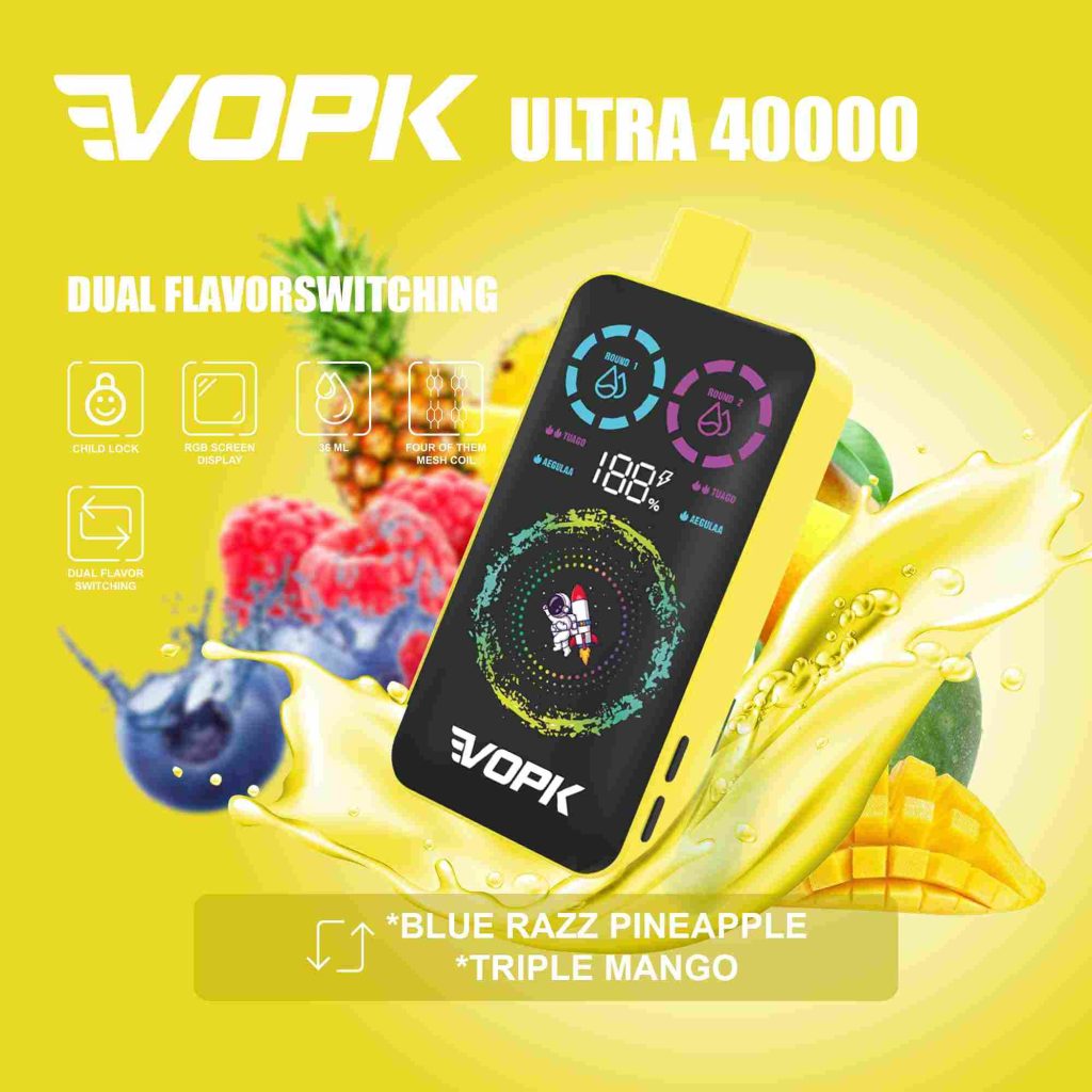 40K Dual Flavor Disposable Vape