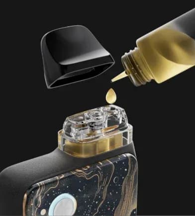 Using the correct e-liquid has a direct impact on pod performance.
