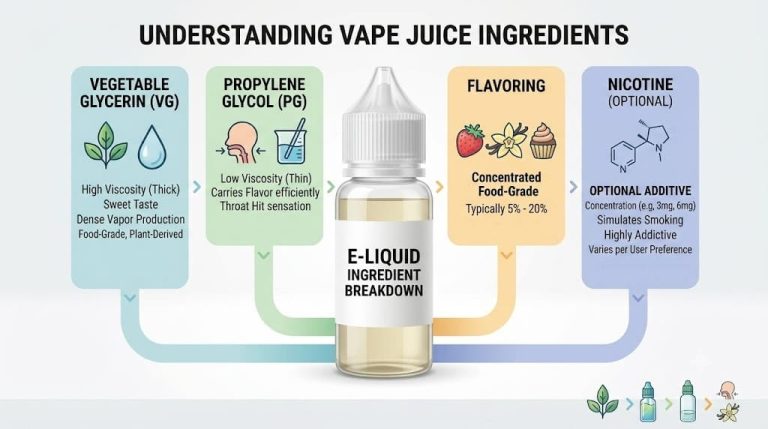 What Is Inside Vape Juice