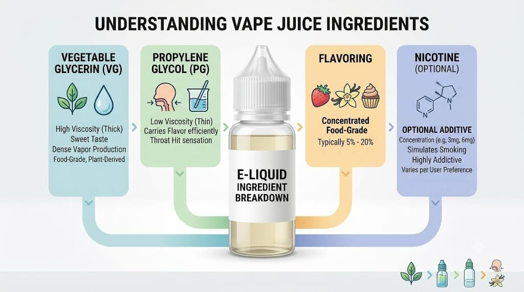 What Is Inside Vape Juice